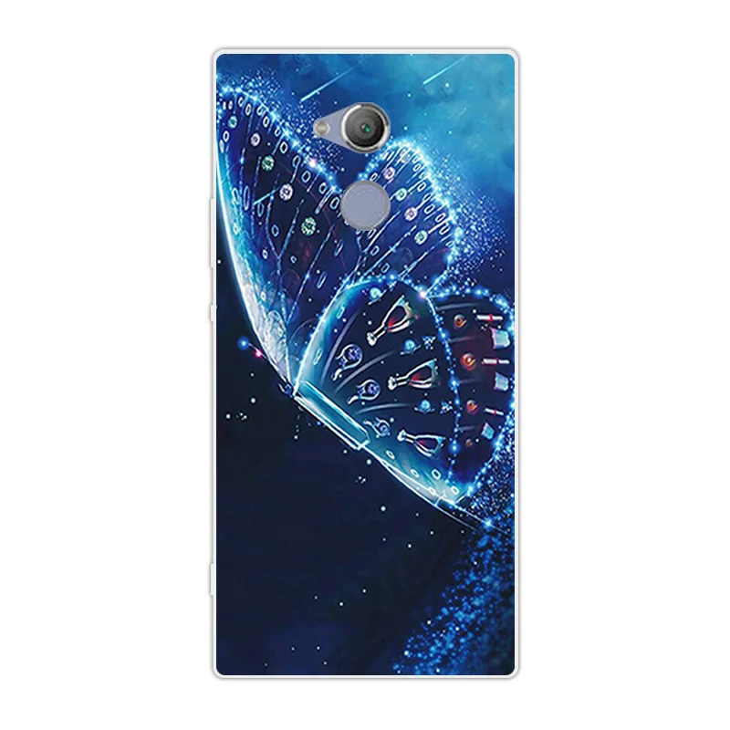 Ультратонкая задняя крышка для sony Xperia XZ Premium XZ3 XZ2 H8266 H8216 прозрачный мягкий силиконовый чехол для телефона для Xperia 10 XA2 Ultra - Цвет: 21