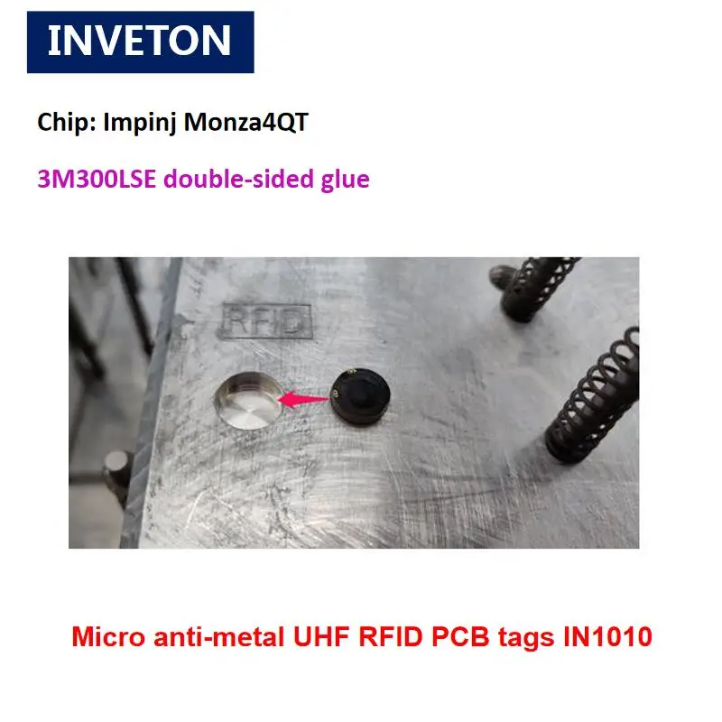 Водонепроницаемый 1 метр rfid Метка микро анти-металлическая маленькая метка клей