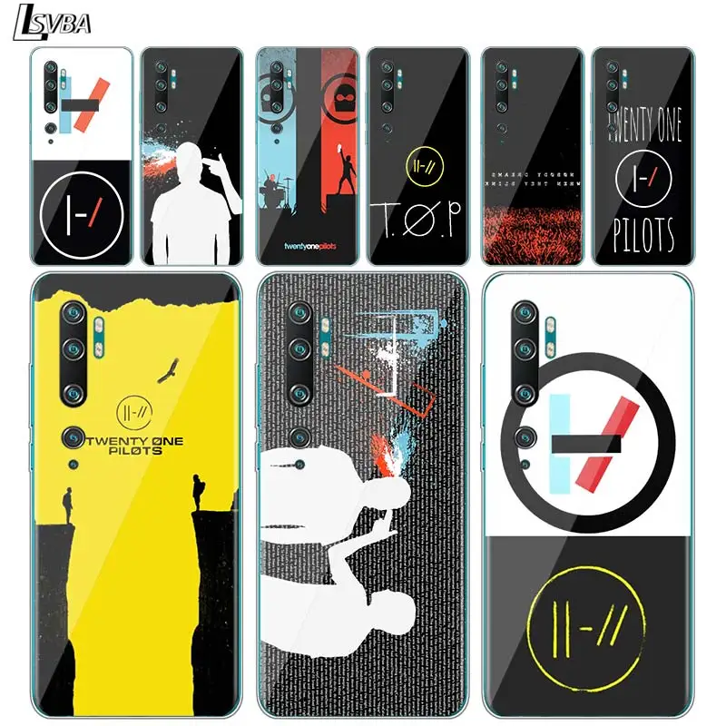 

21 pilots twenty one Soft TPU Silicone Cover For Xiaomi Mi 8 9 9T SE A1 A2 5X 6X Lite Pro F1 Mix 3 Play Phone Case