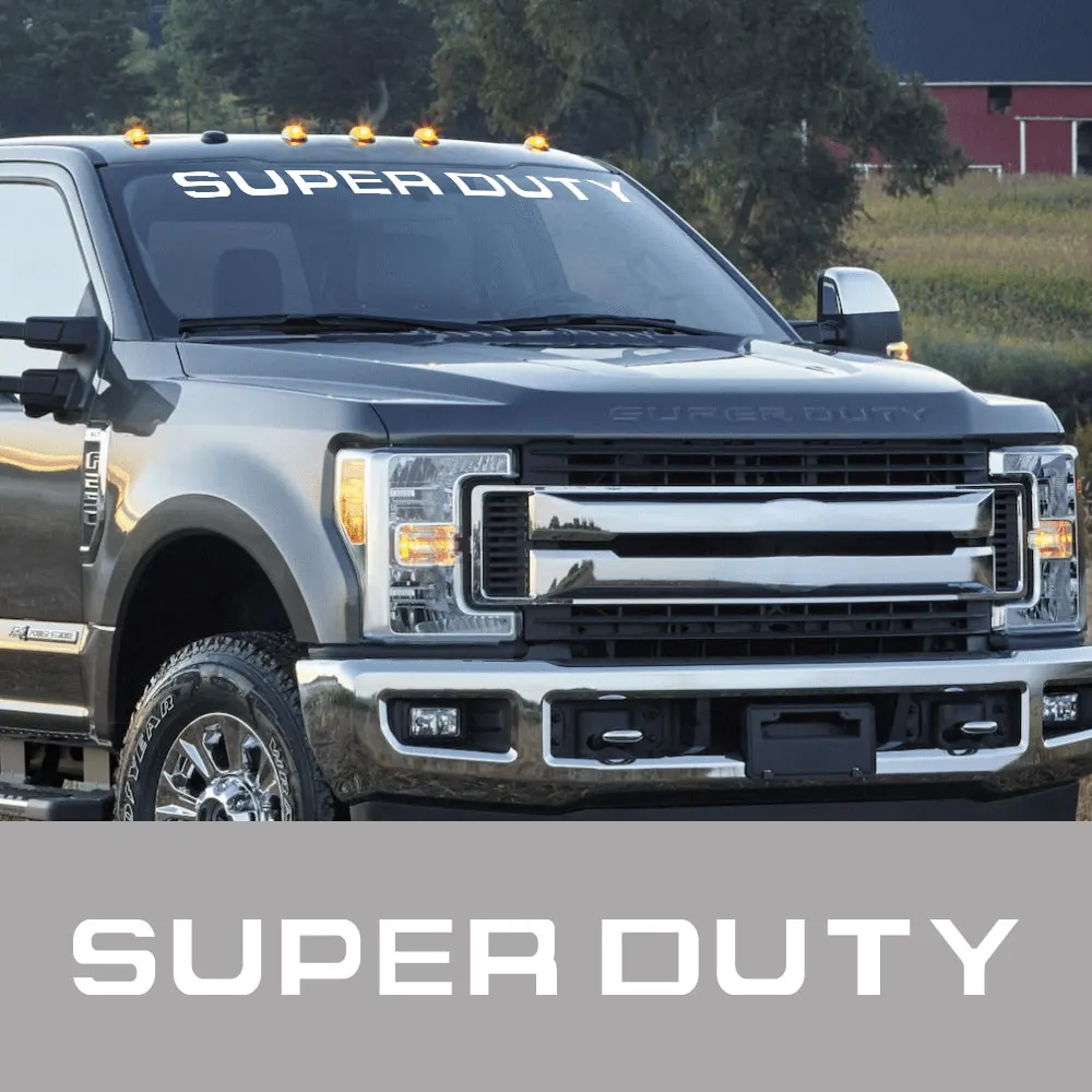 Наклейки на переднее лобовое стекло пикапа для Ford Super Duty F250 F350 графический