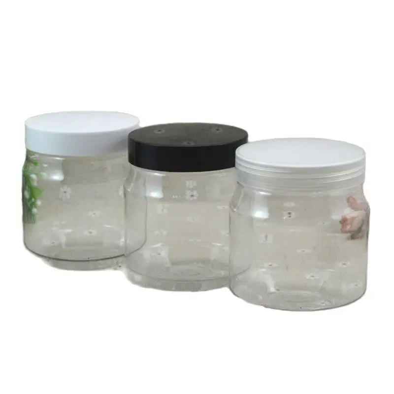 280G clear PET cream jar plastic pot tin for tea/day night cream/gel/mask cream/scrub skin care cosmetic packing | Красота и здоровье