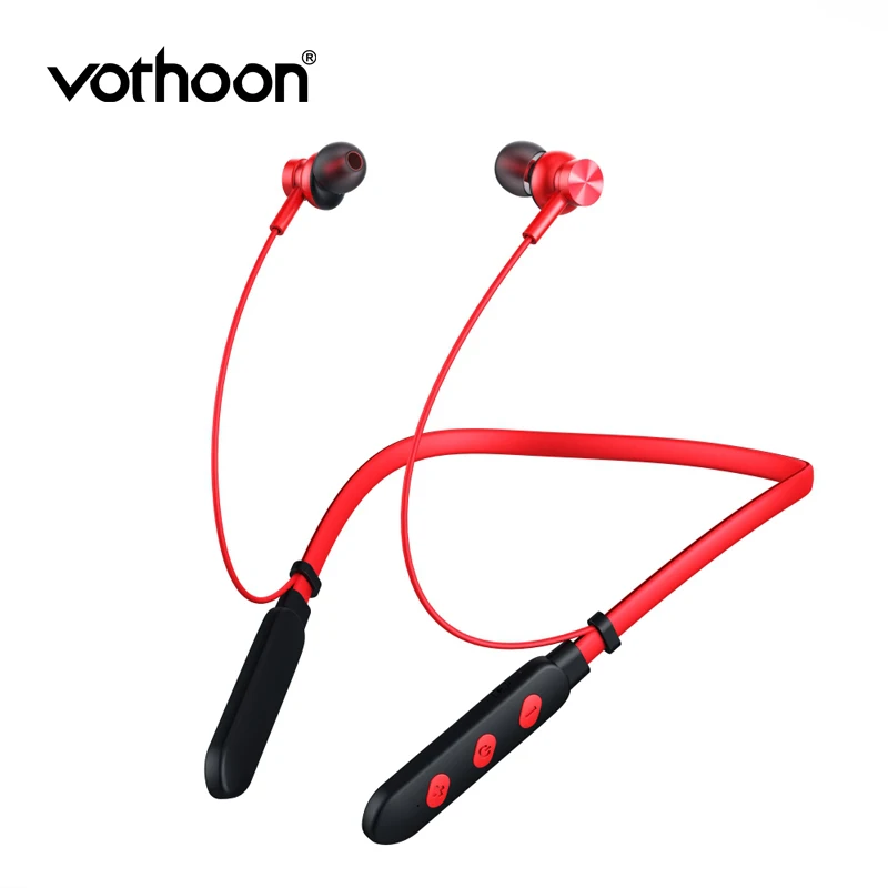 Vothoon B11 Bluetooth наушники Беспроводные магнитные с шейным ободом гарнитура
