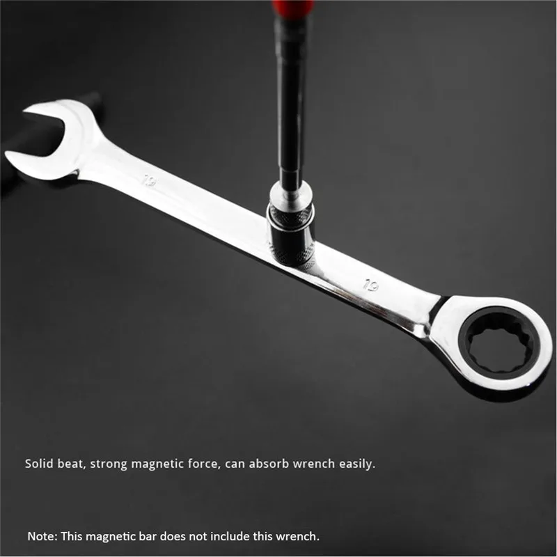 1pc Universal Magnet Pick Up Tool Strong magnetic pickup Suction Telescopic Extension Rod with Lights Magnetic metal Screw Parts |