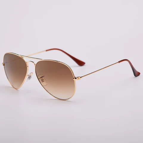 Солнцезащитные очки-авиаторы G15 для мужчин и женщин, зеркальные солнечные, в винтажном стиле, Uv400, 3025