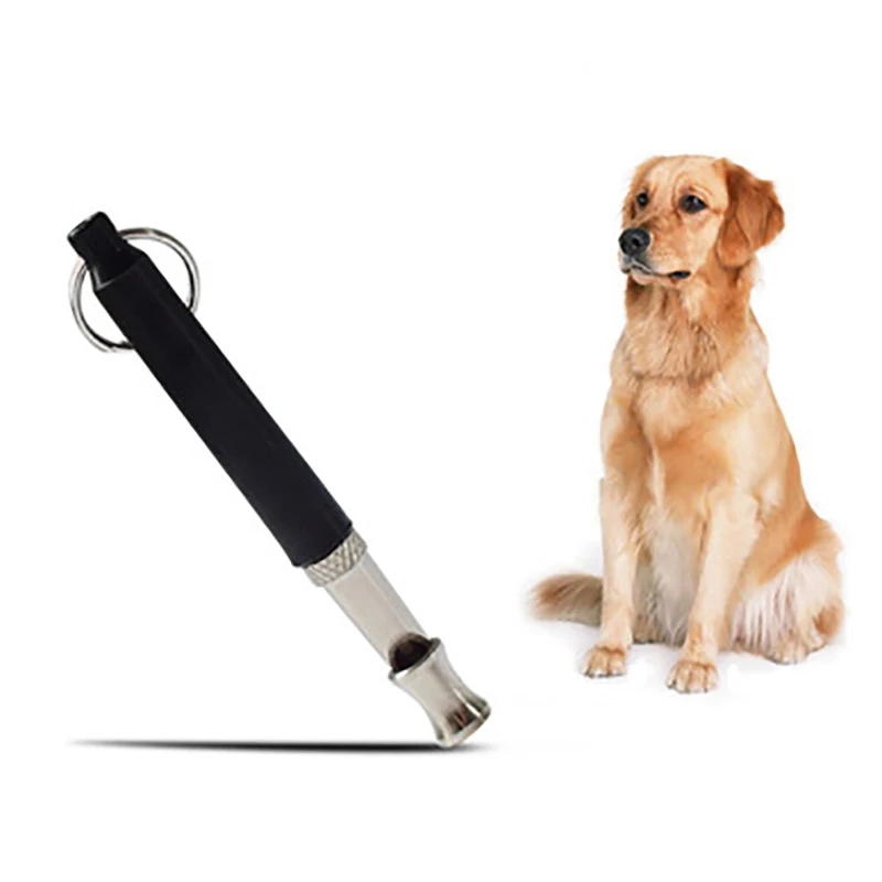 

Dog Training Whistle Adjustable Whistle Supersonic Sound Repeller Pitch Stop Barking Quiet Black Whistle Tool Pet Supplies