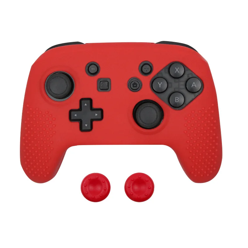 Новый мягкий силиконовый защитный чехол для контроллера Nintendo switch pro резиновый