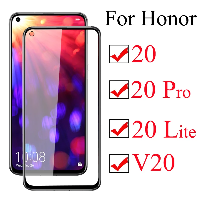 Защитный Стекло на huawei Honor 20 Pro Lite Броня защитное стекло Защита для Huewei Xonor V