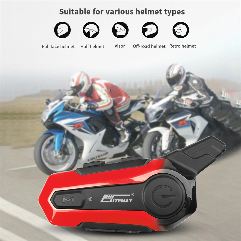 AITEMAY TWS True Lossless Denoise Headphones Motorcycle Helmet Bluetooth E1 Intercom 2 Driver Wireless Headset Drop Shipping | Автомобили