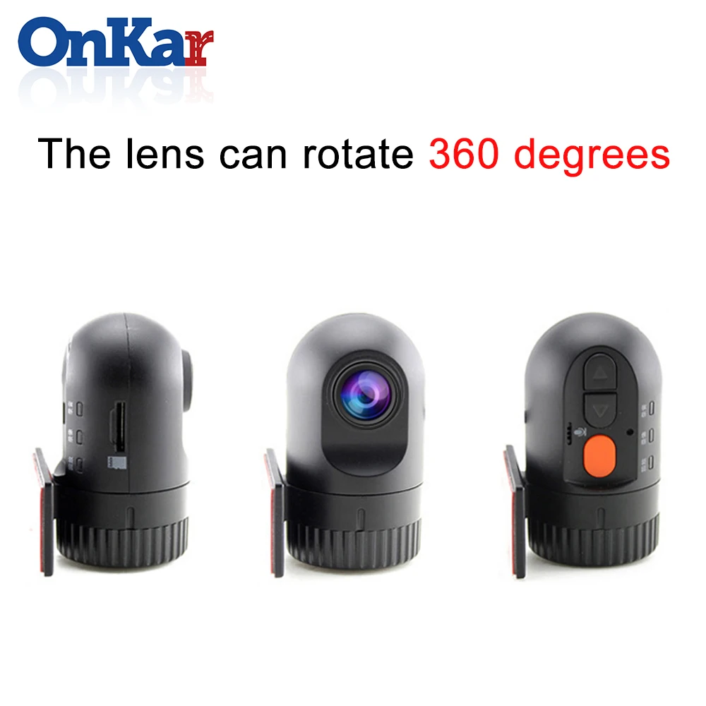 

ONKAR Car DVR 1280*720P HD DVR Car Camera 12V Car recorder with 140 high definition wide-angle lens G-sensor night vision