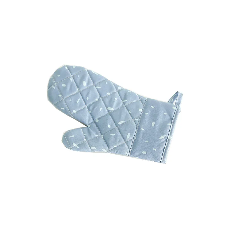 

2021Oven Mitts Soft Cotton Lining with Non-Slip Surface, Heat Resistant Kitchen Microwave Gloves for Baking Cooking Grilling BBQ