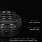 Премиум наклейка на объектив Fuji XF27 F2.8 для FUJIFILM Fujinon XF27mm F2.8 Защита объектива против царапин пленка наклейка