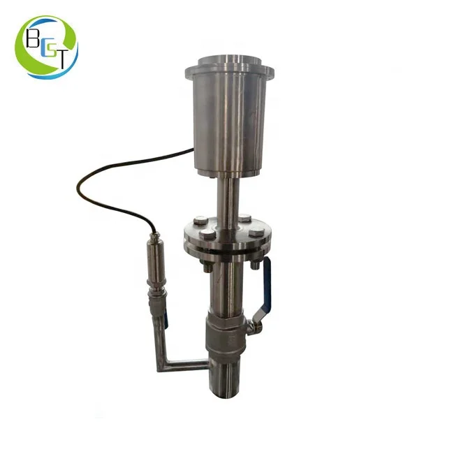

Inserted remote display electromagnetic flow meter with built-in pressure sensor