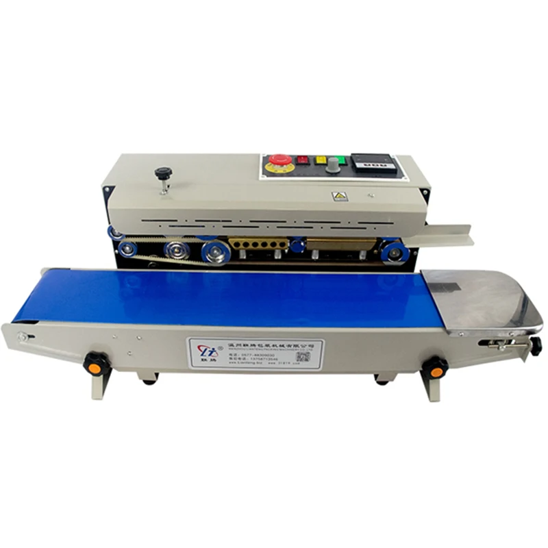 Горизонтальная машина для герметизации пластиковых пакетов/пленок/алюминиевой