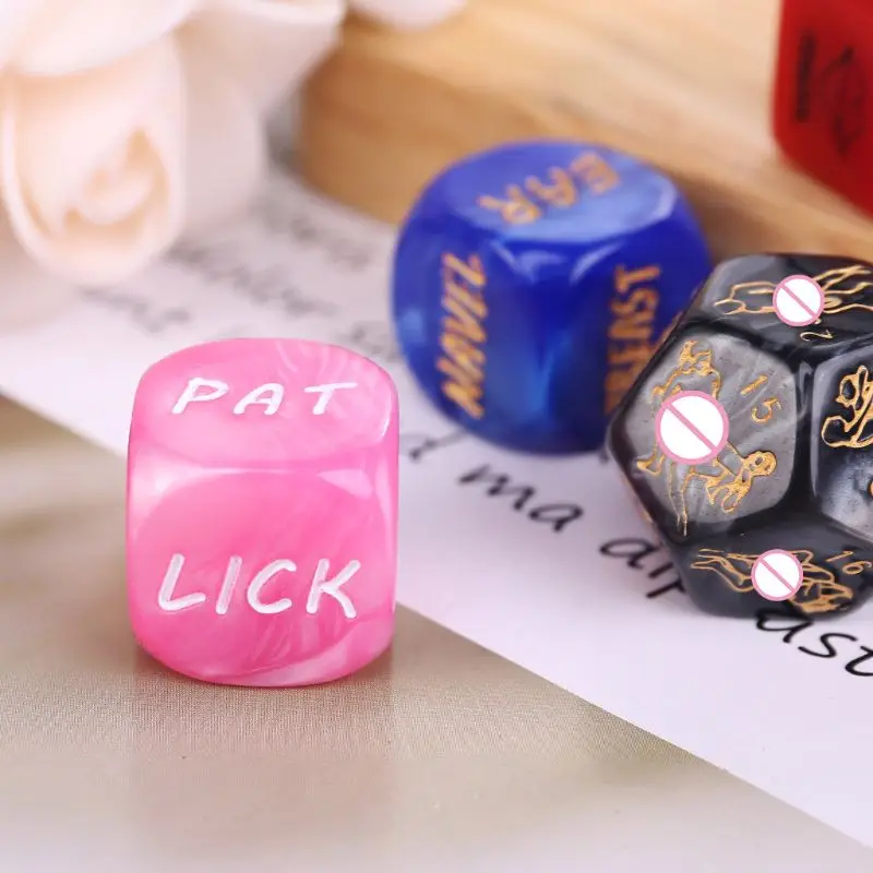 7 шт. забавные любовные игральные кости игрушки эротическая Сексуальная осанка
