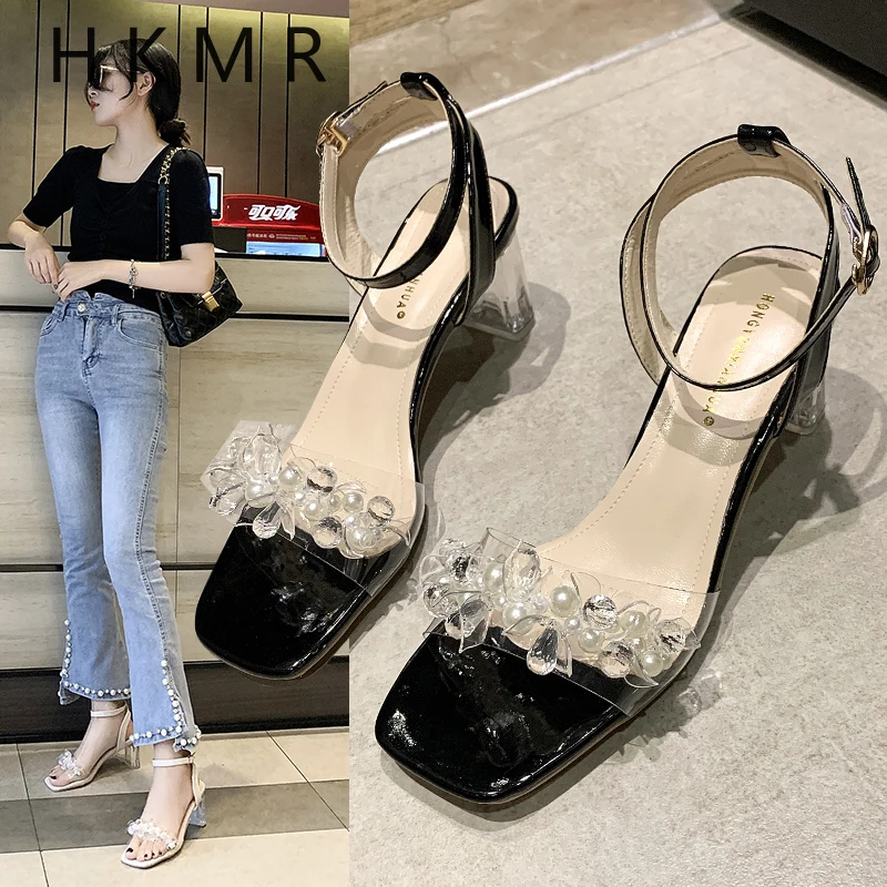 

Женские босоножки на высоком каблуке, бежевые универсальные сандалии с ремешком и пряжкой, стразы гладиаторы, лето 2021