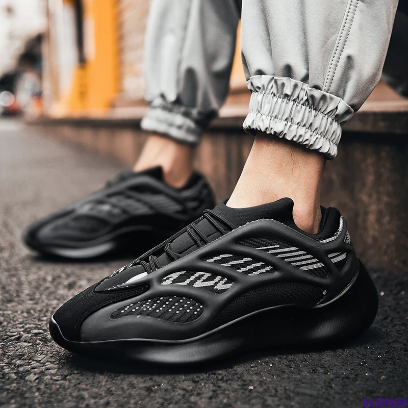 

2020 Fashion Men Shoes Causal Coconut Dad Shoes Male Spring Sneakers Lace-up Flats Breathable Running Sports Clunky Sneaker