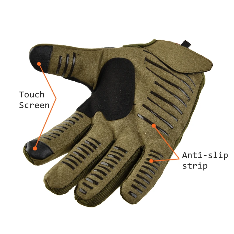 

Tactical Gloves Military Army Paintball Airsoft Outdoor Sports Shooting Police Motocycle Racing Full Finger Gloves