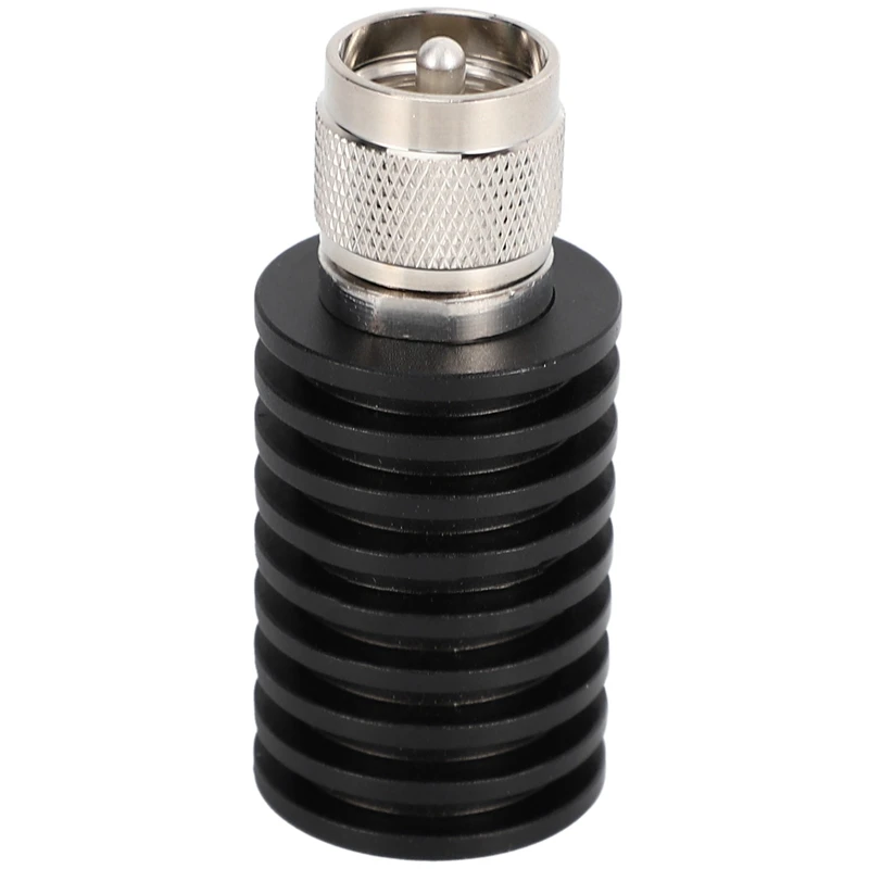 

Quality 1 Pcs RF Coaxial 25W U Style UHF PL259 M Male Connector 50 Ohm DC-1GHz Dummy Load Plug