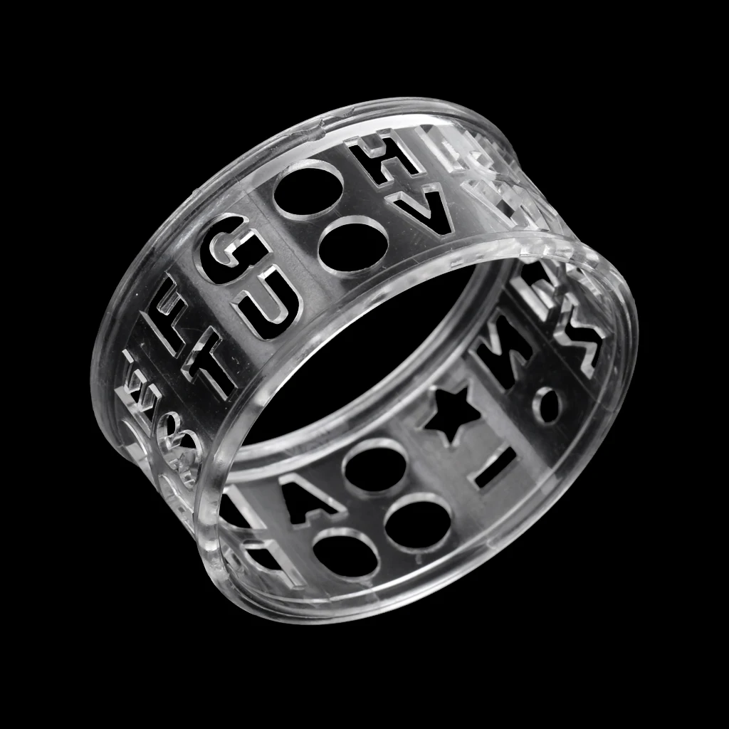 С буквенным рисунком мяча для гольфа шаблон маркера лайнера рисунок