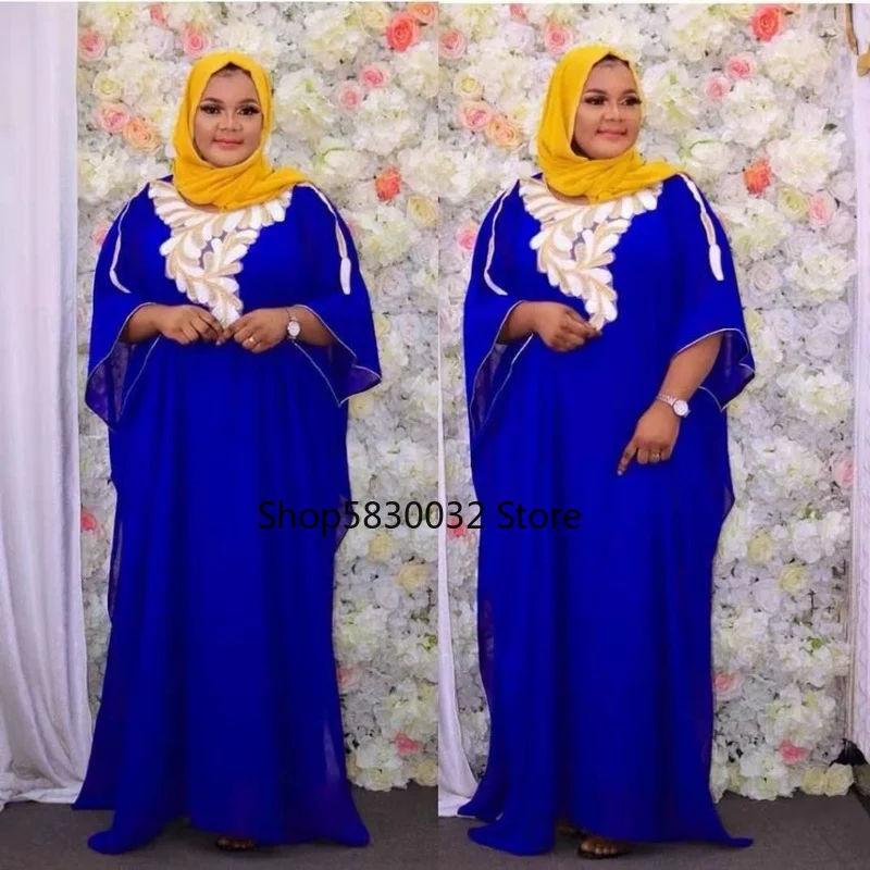 

2 Piece Sets African Dresses For Women Dashiki Long Maxi Dress Summer Ladies Traditional African Clothing Fairy Abaya Dreess