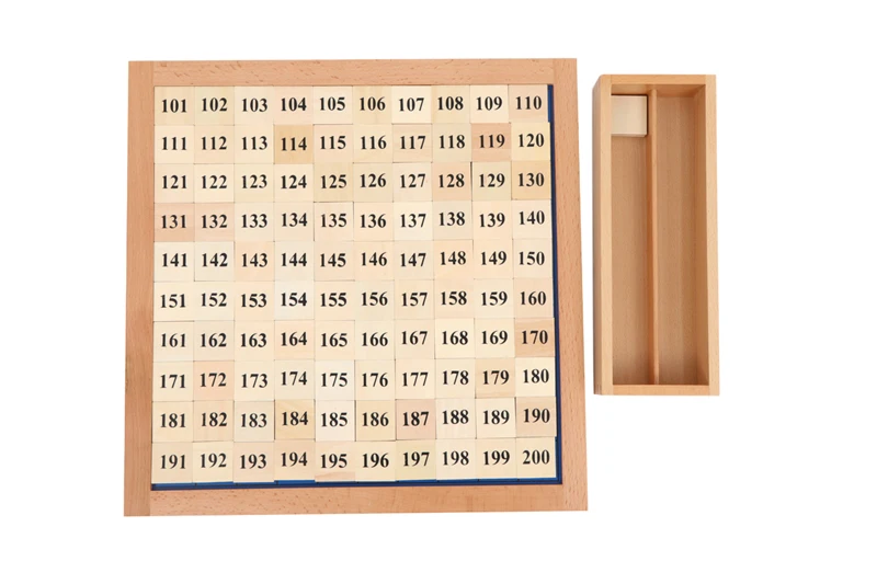 

Montessori Two Hundred and Thousand Board Toys