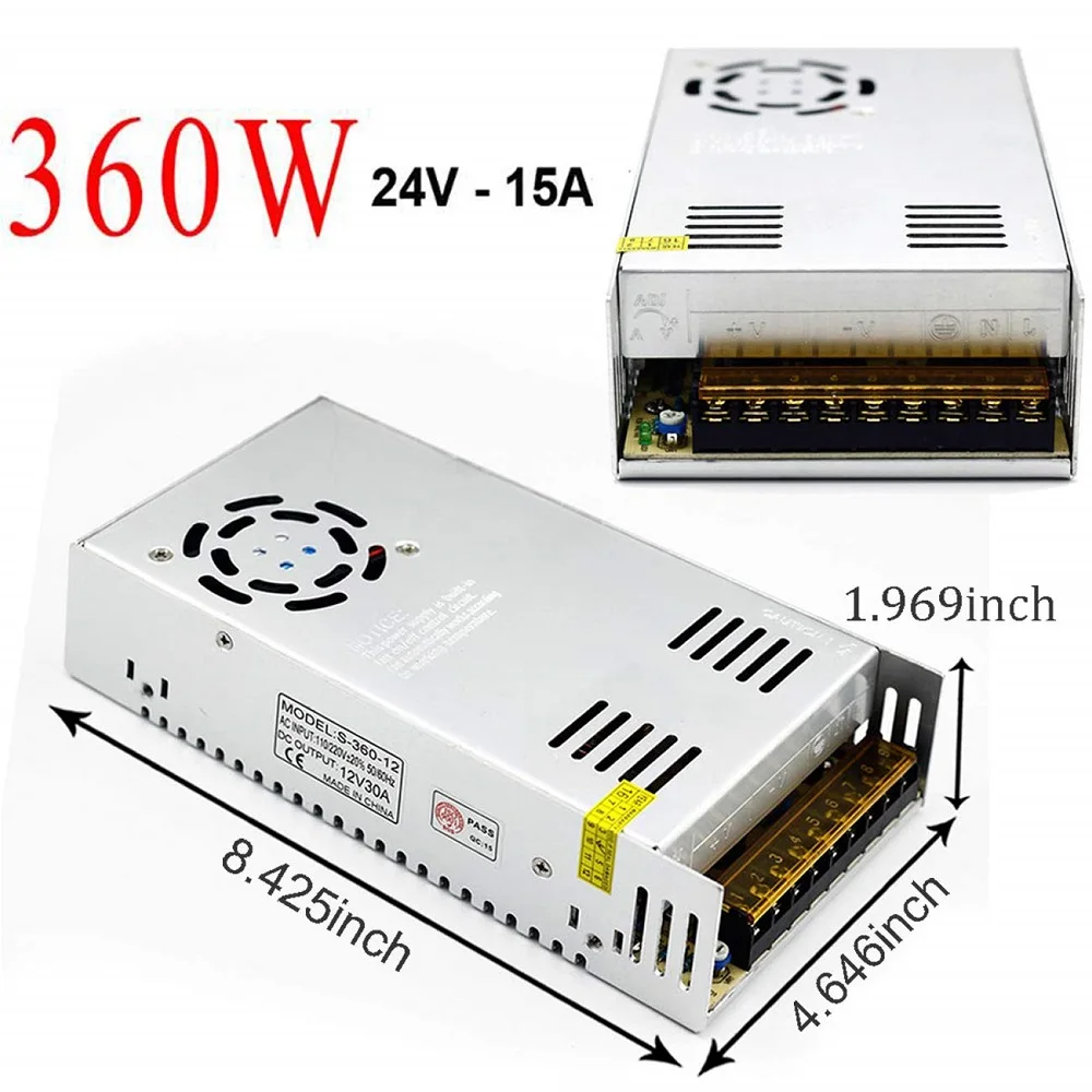 Питание AC-DC 12V 3A 5A 10A 15A 20A 30A 40A 42A 60A трансформатор для освещения светодиодный свет полосы переключения драйвер адаптера питания