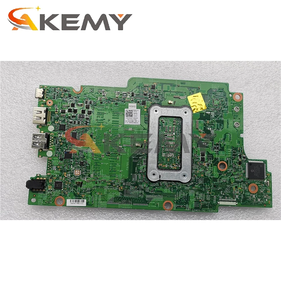 Материнская плата Akemy для ноутбука Dell Latitude 3390 Pentium 4415U CPU 17810-1 28JF7 DDR4 CN-02J4JT 2J4JT 100%
