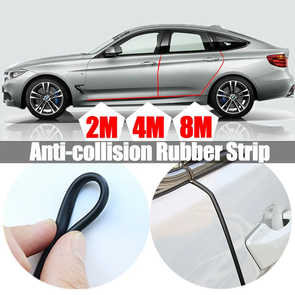

Universal Car Door Protection Edge Guards Trim Rubber Scratch Protector for Car Anti-collision Moulding Strip DIY Car-styling