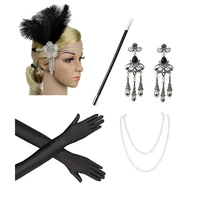 new headpiece charleston costume accessories 1920s headband flapper great gatsby wedding hair accessories bride hair accessories