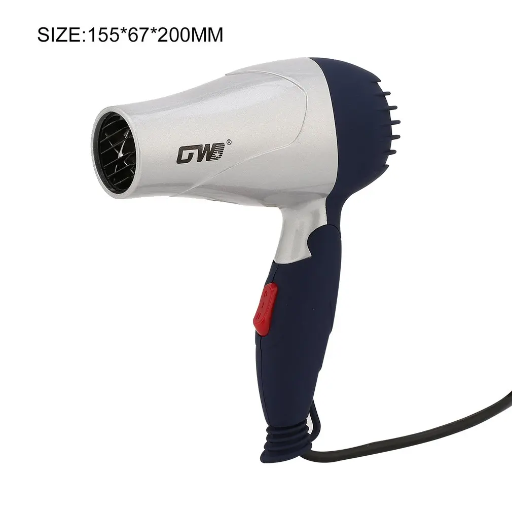 Mini Portable Foldable Handle Compact 1500W Hair Dryer Hot Wind Low Noise Long Life for Outdoor Travel Hair Styling Accessories images - 6
