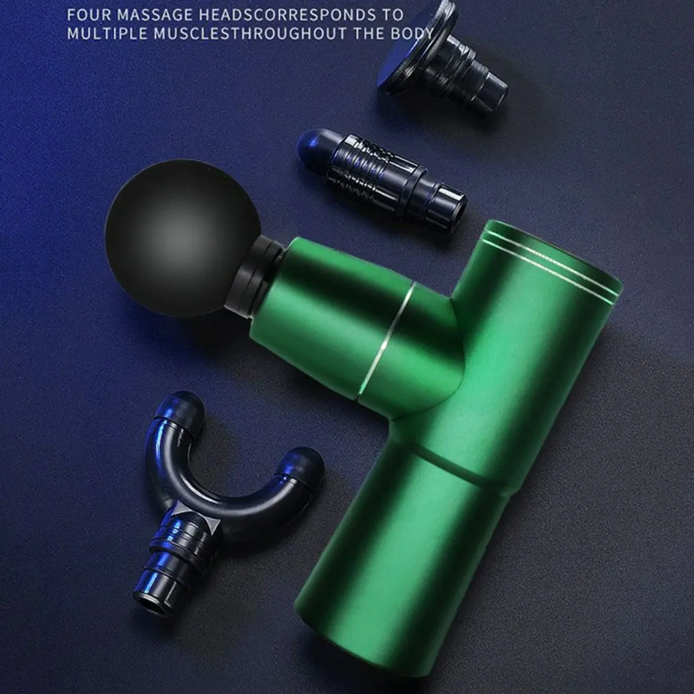 

Usb Charging Electric Body Massager Gun Super Quiet Brushless Motor Handheld Deep Tissue Muscle Recovery Massager