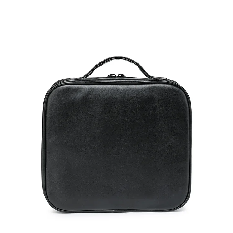 

2020 New Style Creative Rhombus Pu Make-up Bag Portable Hand Cosmetic Box Storage Box Multi-functional Customizable
