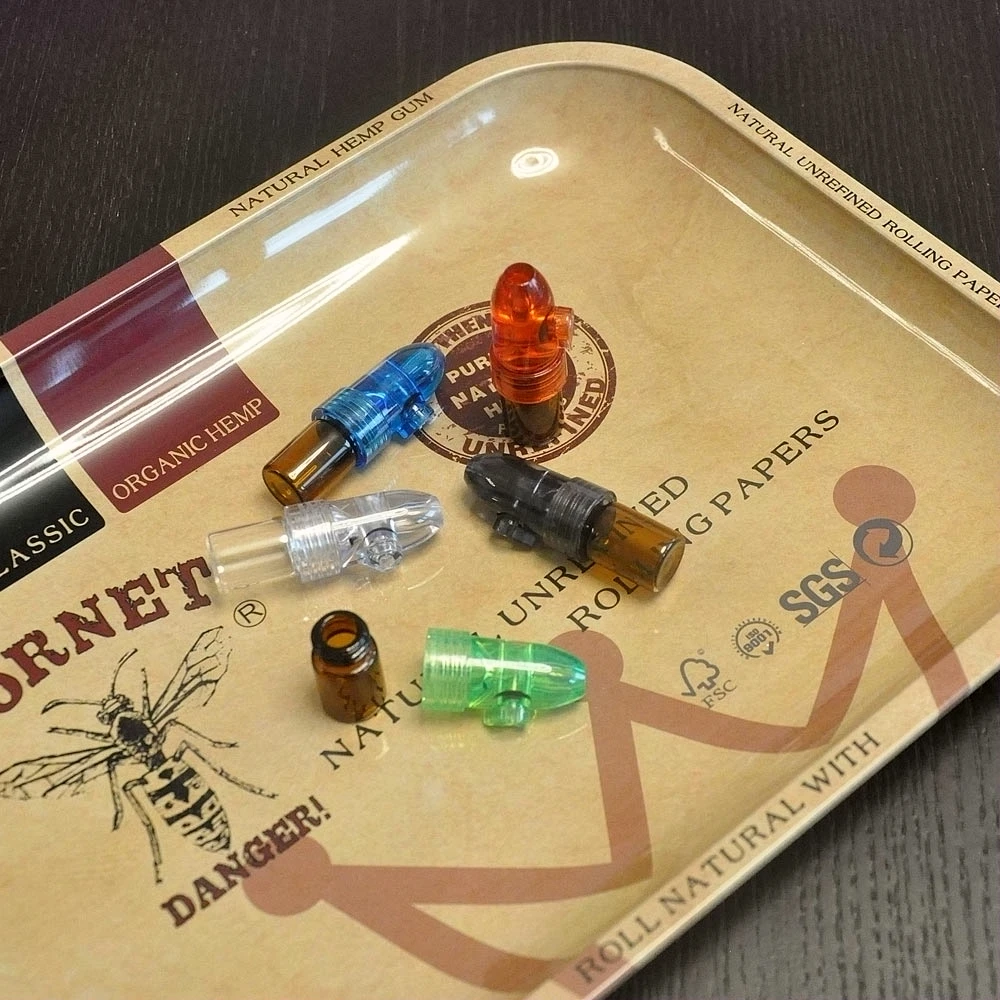 HORNET 54 мм/67 мм/82 мм пластиковый стеклянный нюхательный диспенсер пуля ракета Snorter