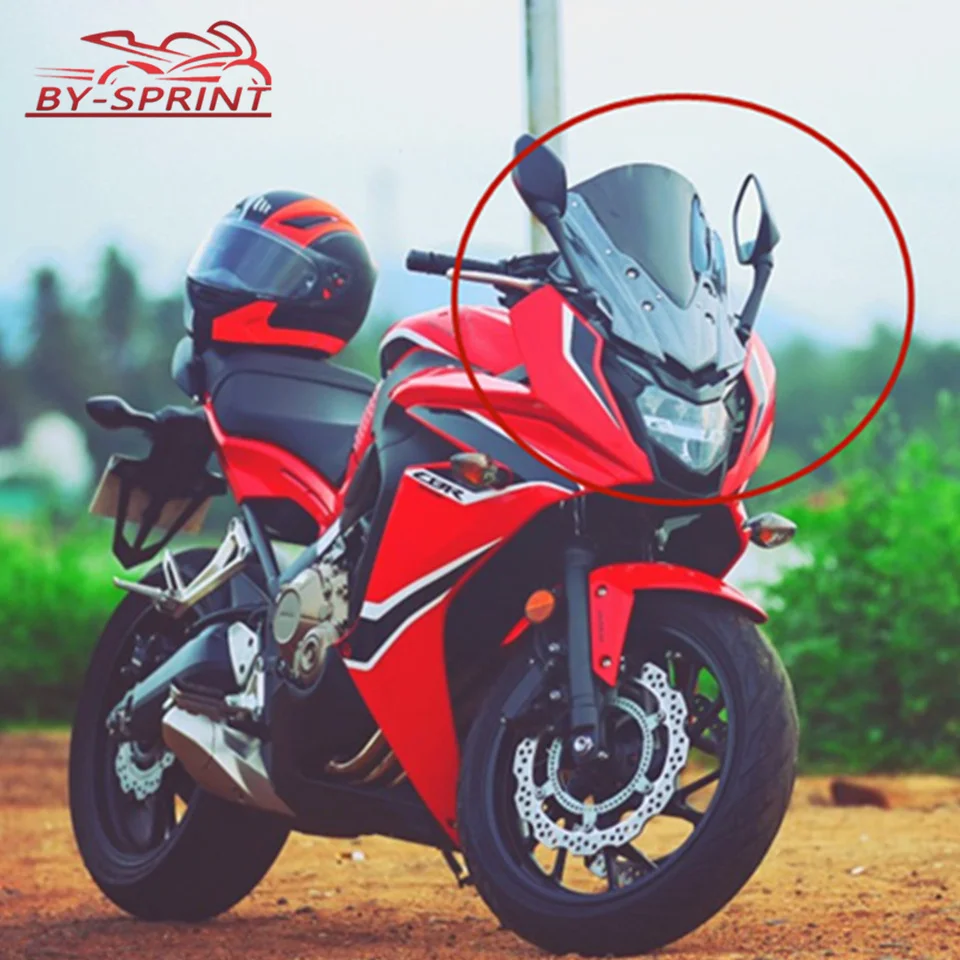 Мотоциклетный козырек ветрового стекла для HONDA CBR650F CBR 650F 2014 2018 2017 2016 аксессуары