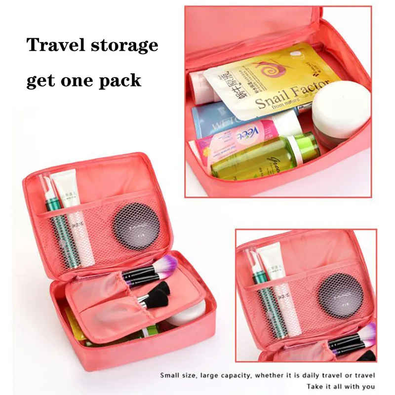 Multi-function Travel Portable Makeup Toiletry Wash Case Organizer Pouch Storage Hanging Bag Cosmetic Bag@D | Дом и сад