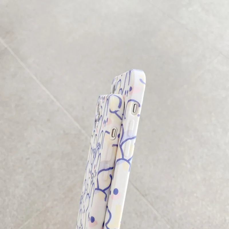 

Cartoon snow white bunny phone case is suitable for iPhone11 12Pro Max mini X XR XSMax 8 7PluS anti-fall protective back cover