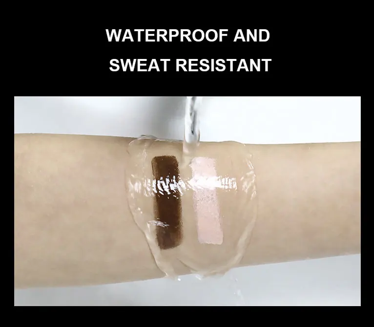 2 цвета крем для бровей 1 5 г трехмерный долговечный водонепроницаемый и пот гель