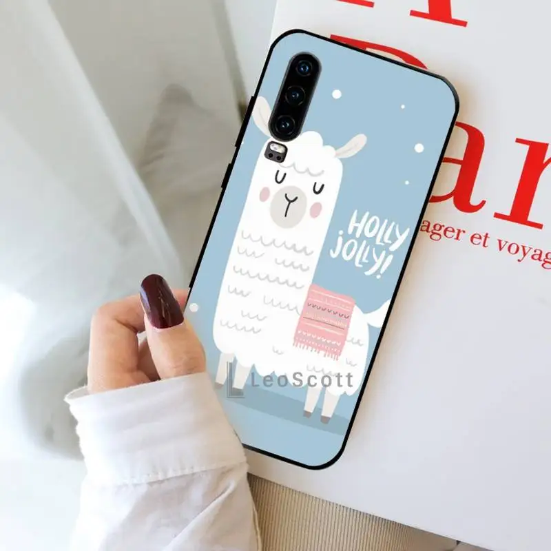 

lama Llama Animals Phone Case For Huawei Y5 Y6 II Y7 Y9 PRIME 2018 2019 NOVA3E P20 PRO P10 Honor 10