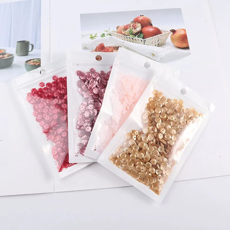 720Pcs/Lot Matte Sequin 6mm PVC Round Cup Sequins Paillettes DIY Sewing Wedding craft Men's shirts Women Garments Accessories | Дом и сад
