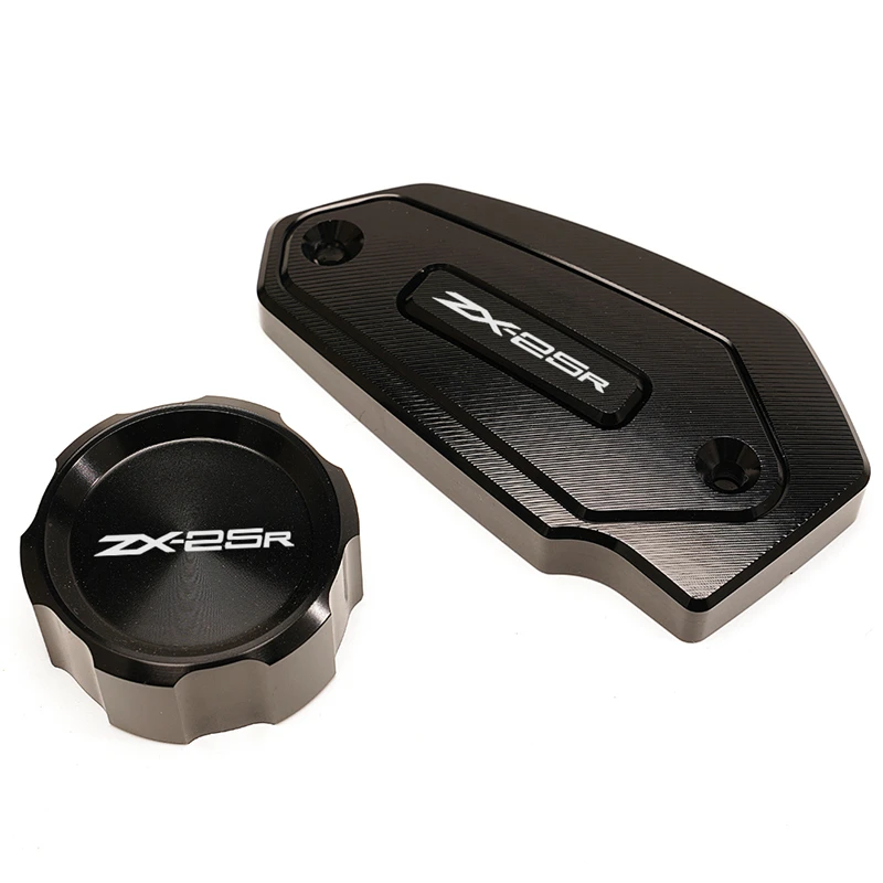 

Motorcycle CNC High quality Rear & Front Brake Fluid Reservoir Cap Cylinder cover For Kawasaki NINJA ZX 25R ZX25R 2020-2021