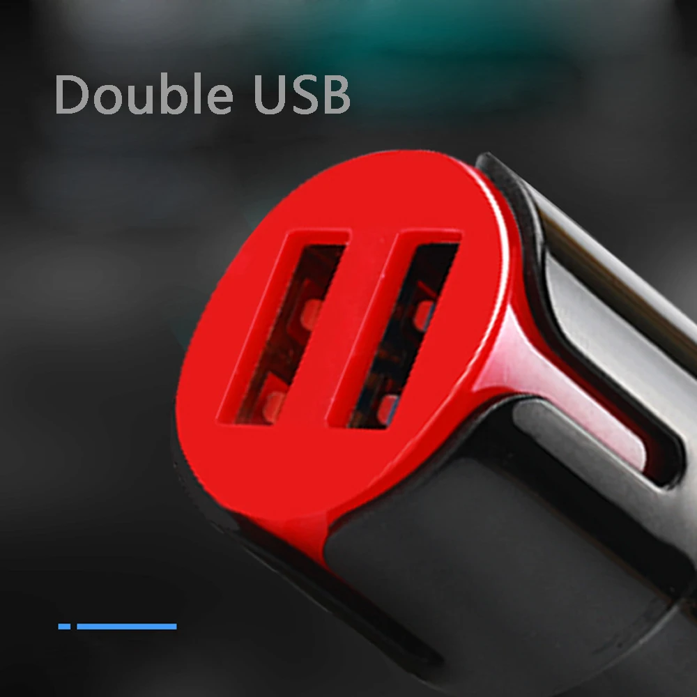 

100 pcs 2.1A Car charger single port fast mini car with mobile phone charging head cigarette lighter for phone