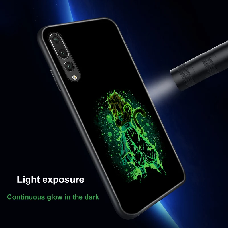 ciciber Dragon Ball for Huawei P30 P20 Lite Pro Mate 20 Nova 3e 4e Tempered Glass Cases Cover Honor 10 Fundas |