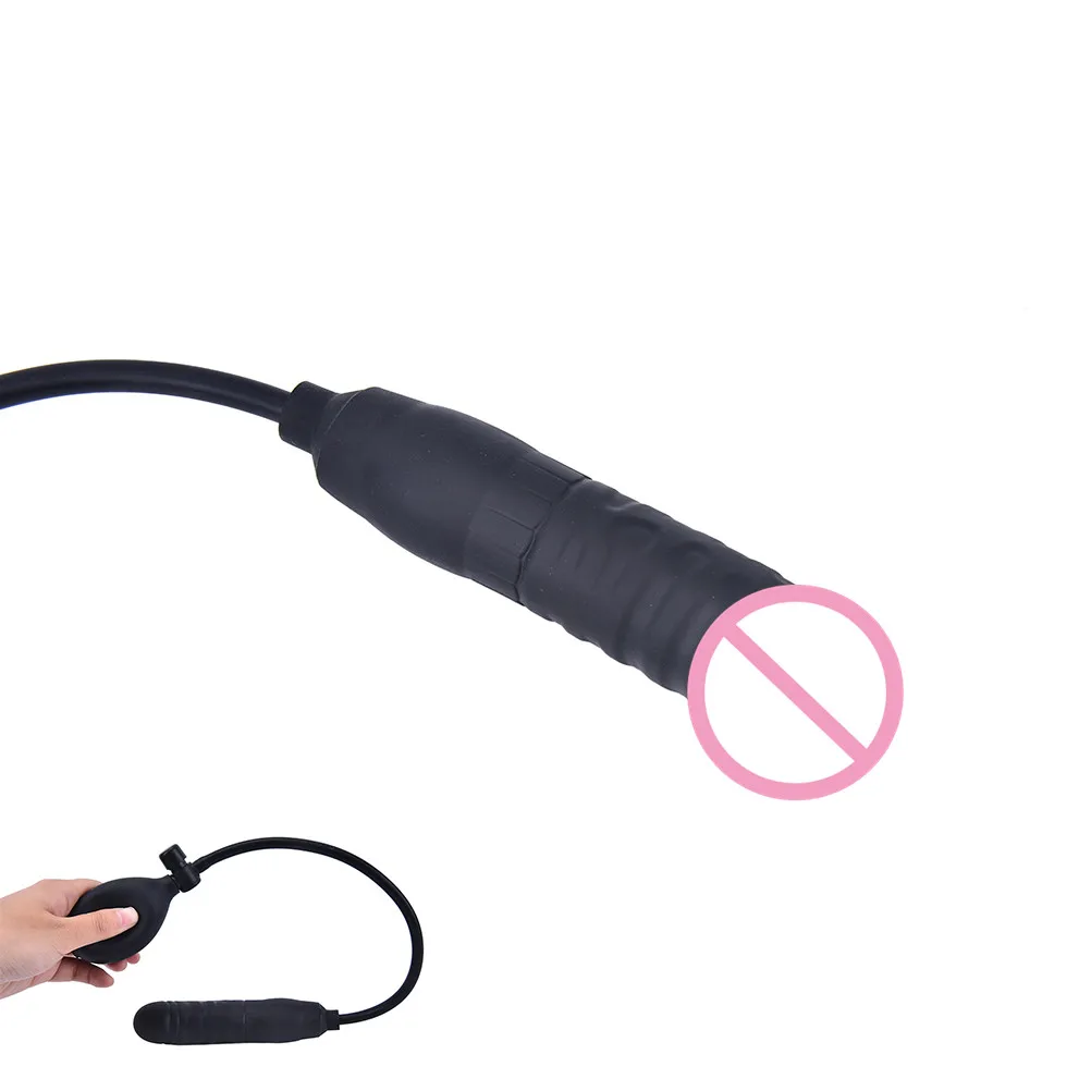 Реалистичный большой огромный надувной фаллоимитатор насос большая Анальная