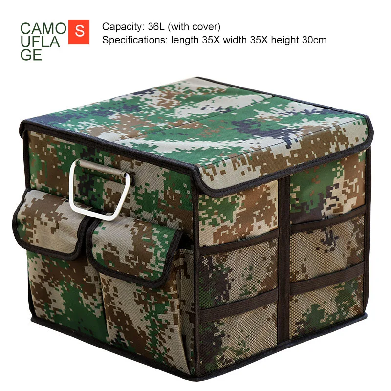 Новый 2020 Складной автомобильный ящик для хранения Высокое качество большая