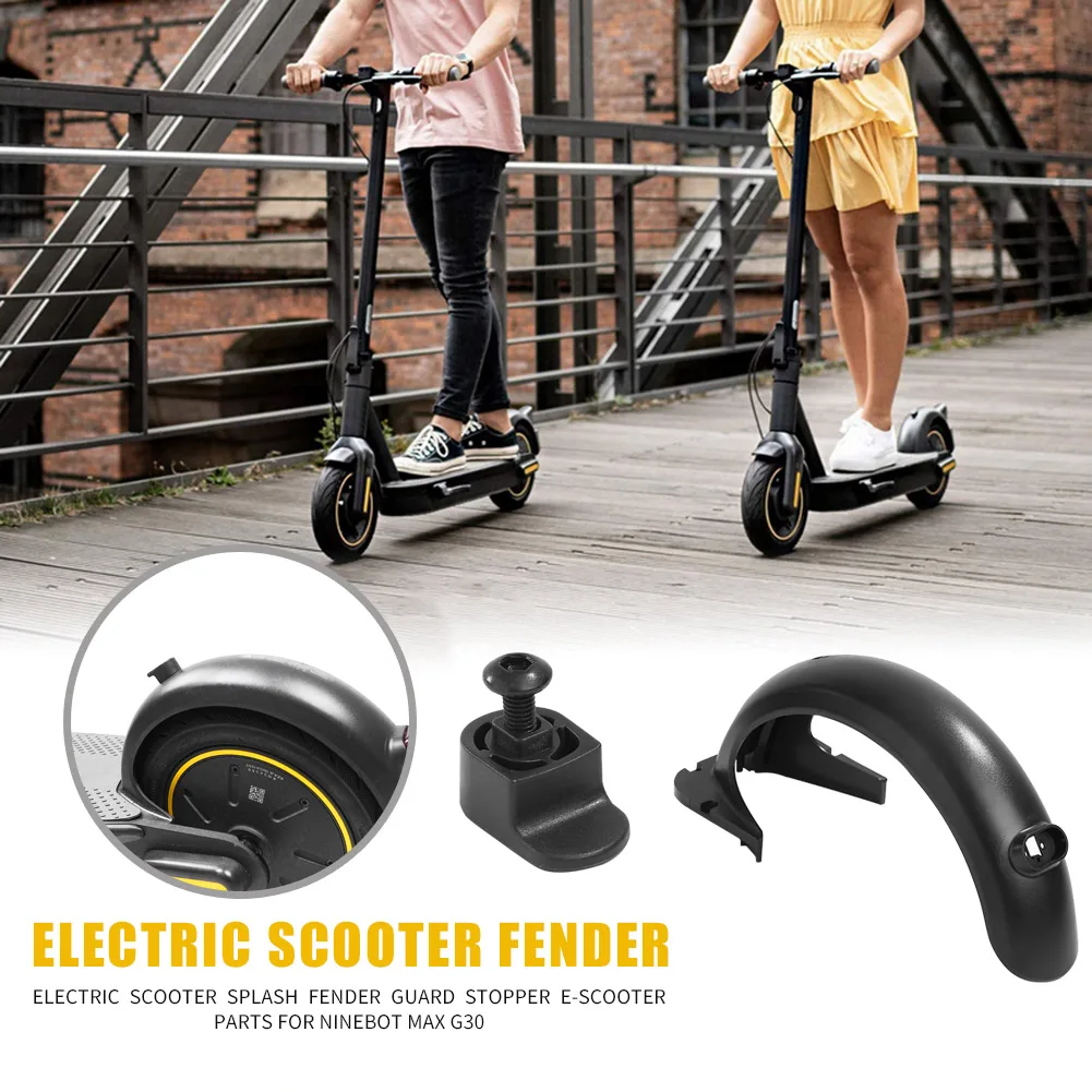 

Electric Scooter Splash Front/Rear Fender Guard Plug Cover E-scooter Replacement Accessories Parts for Ninebot MAX G30