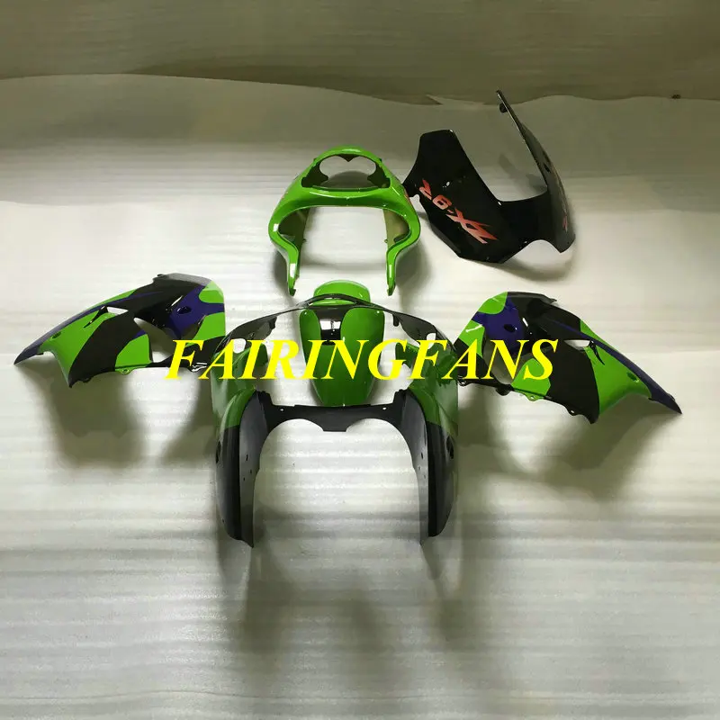 Комплект обтекателей для мотоцикла на заказ Обтекатели KAWASAKI Ninja ZX9R 98 99 ZX 9R 1998 1999