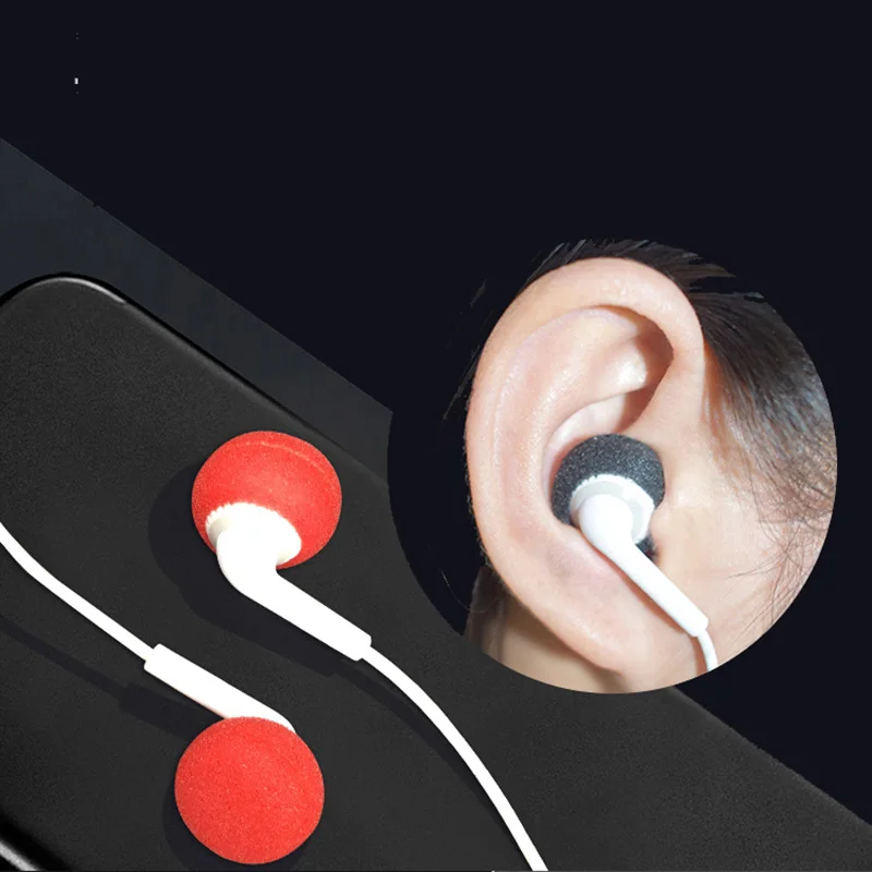 

30Pcs Sponge Covers Tips Black Soft Foam Earbud Headphone Ear pads Replacement For Earphone MP3 MP4 Moblie Phone