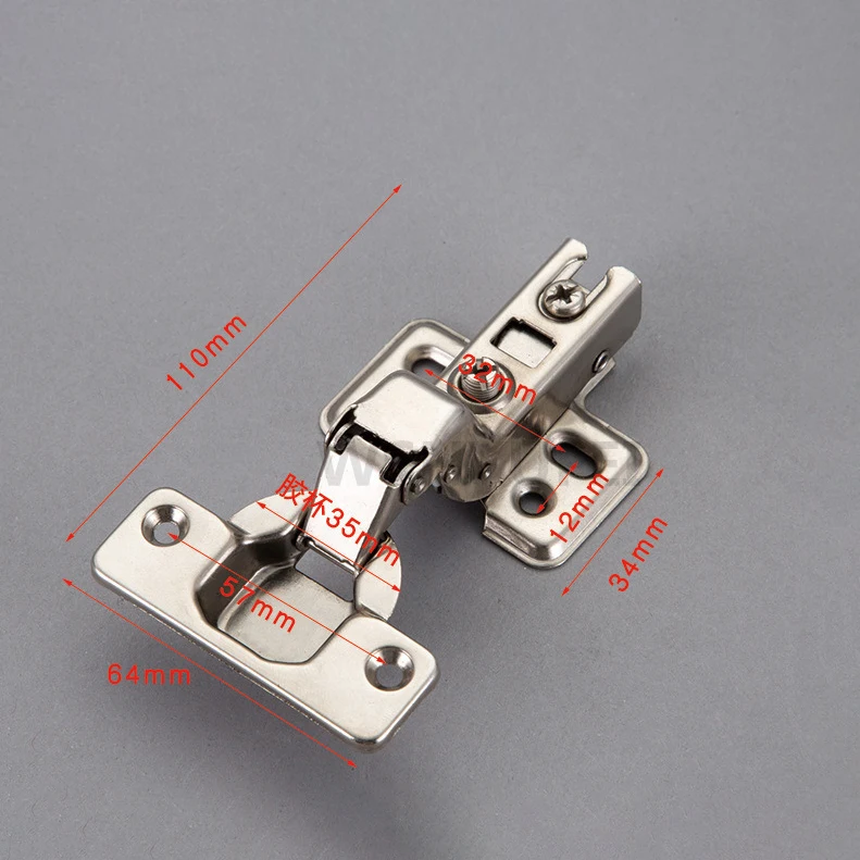 6 шт./лот серия шарнир двери из нержавеющей стали гидравлические петли демпфер