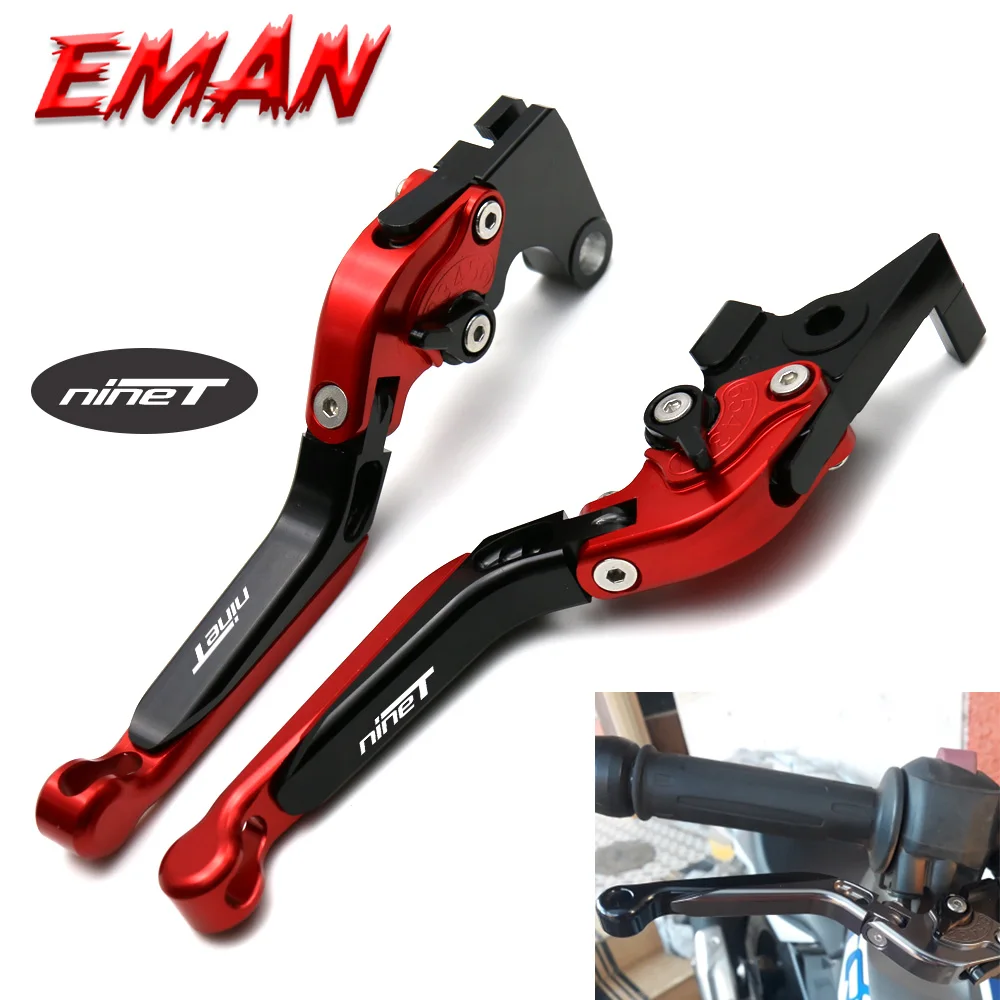 

FOR BMW R nine T 2014 2015 2016 RNINET CNC With LOGO Motorcycle Adjustable Folding Brake Clutch Levers
