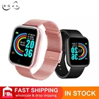 Умные часы IWO Y68 Pro для мужчин и женщин, Цифровые Смарт-часы I5, фитнес-трекер с пульсометром, электронные часы для Reloj, Xiaomi, IOS